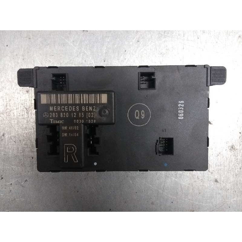 Recambio de centralita cierre para mercedes clase c (w203) berlina 230 (203.052) referencia OEM IAM 2038201285 DEL DCHA 00001320
