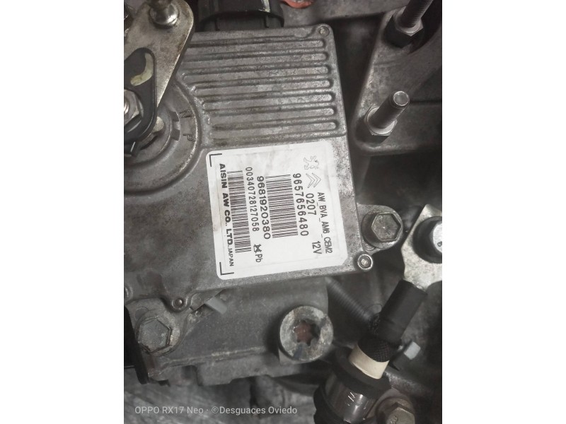 Recambio de caja cambios para peugeot 407 st sport pack referencia OEM IAM 20GG09 TF80SC AM6 07B380107574