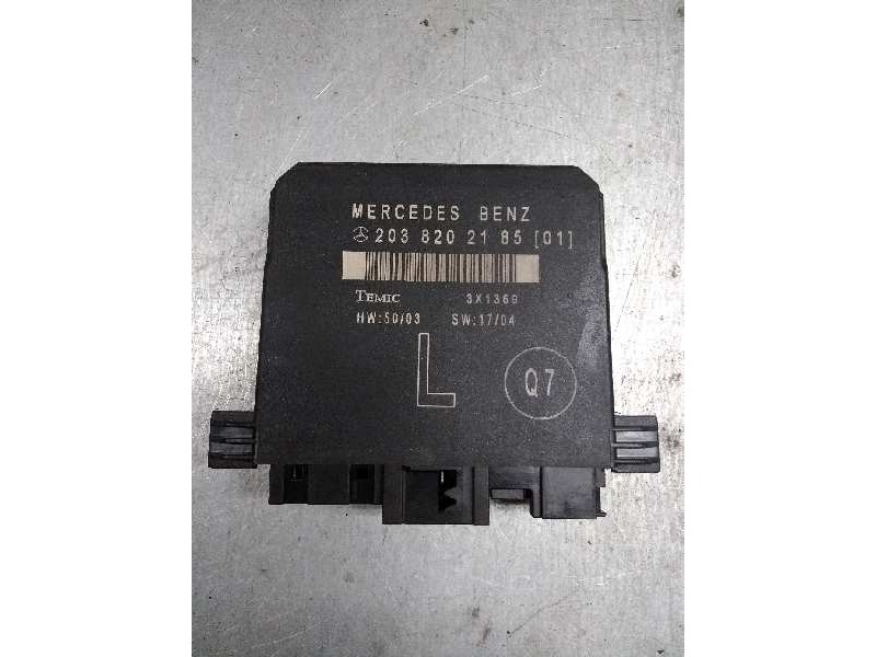 Recambio de centralita cierre para mercedes clase c (w203) berlina 230 (203.052) referencia OEM IAM 2038202185 TRA IZDA 3X1369