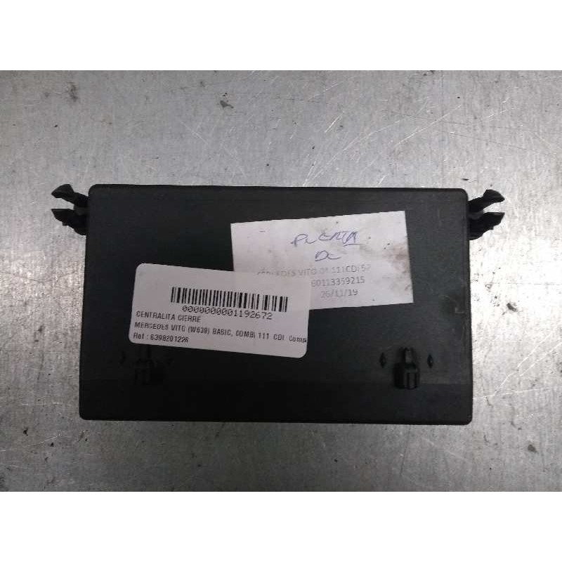 Recambio de centralita cierre para mercedes vito (w639) basic, combi 111 cdi compacto (639.601) referencia OEM IAM 6398201226 DE