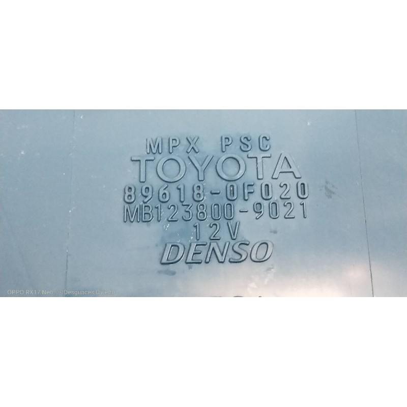 Recambio de modulo electronico para toyota corolla verso (r1) 2,2 d-4d sport referencia OEM IAM 896180F020 MB1238009021 