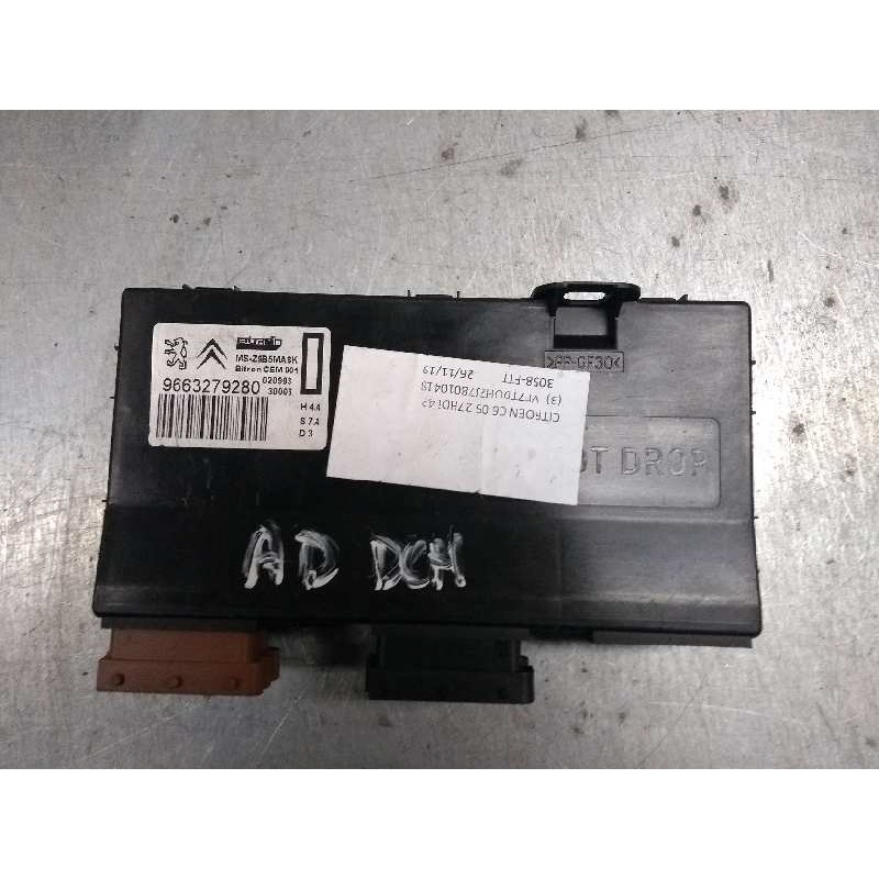 Recambio de modulo electronico para citroen c6 2.7 v6 hdi fap cat (uhz / dt17ted4) referencia OEM IAM 9663279280 MSZ9B5MASK 