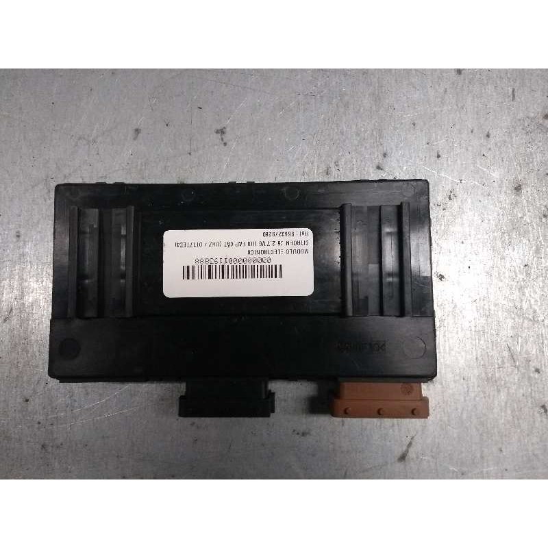 Recambio de modulo electronico para citroen c6 2.7 v6 hdi fap cat (uhz / dt17ted4) referencia OEM IAM 9663279280 MSZ9B5MASK 