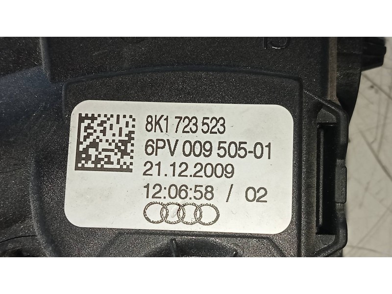 Recambio de potenciometro pedal para audi a5 coupe (8t) 3.0 tdi quattro referencia OEM IAM 8K1723523 6PV00950501 