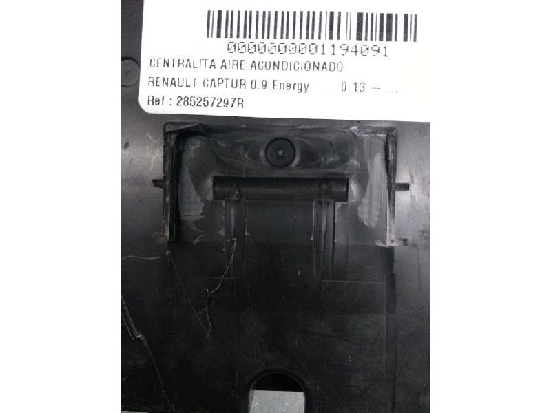 Recambio de centralita aire acondicionado para renault captur 0.9 energy referencia OEM IAM 285257297R 27760E900B B 170417