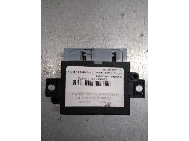 Recambio de centralita parktronic para mercedes clase cla (w117) shooting brake cla 220 d (117.903) referencia OEM IAM A00090037
