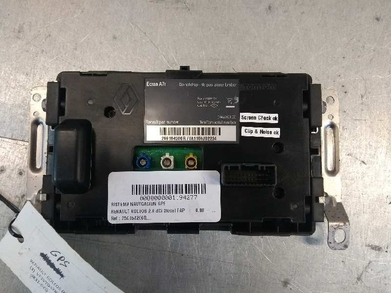 Recambio de sistema navegacion gps para renault koleos 2.0 dci diesel fap referencia OEM IAM 259154206R A1150J02224 