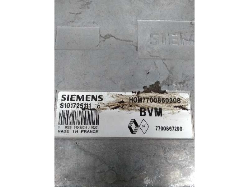 Recambio de centralita motor uce para renault laguna (b56) referencia OEM IAM S101725111C HOM7700860308 7700867290