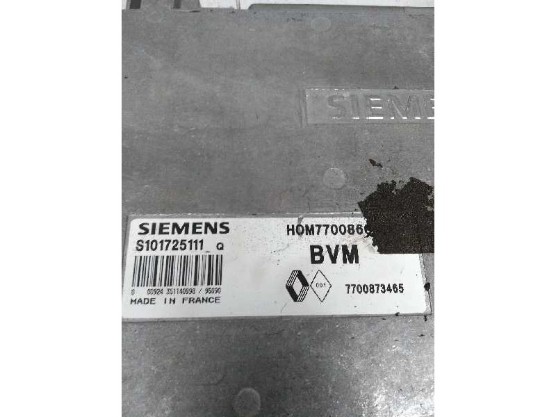 Recambio de centralita motor uce para renault laguna (b56) 1.8 referencia OEM IAM S101725111Q HOM7700860308 7700873465 Recambio de centralita motor uce para renault laguna (b56) 1.8 referencia OEM IAM S101725111Q HOM7700860308 7700873465