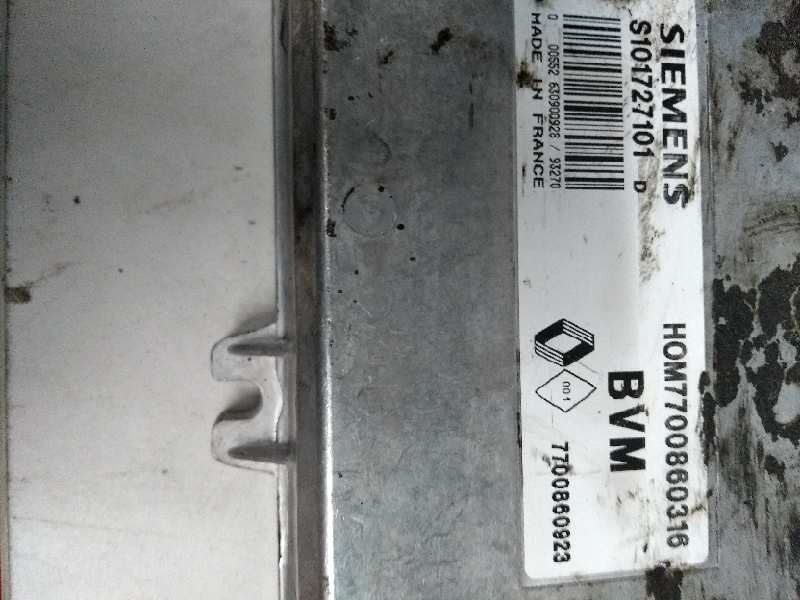 Recambio de centralita motor uce para renault laguna (b56) 2.0 referencia OEM IAM S101727101D HOM7700860316 7700860923