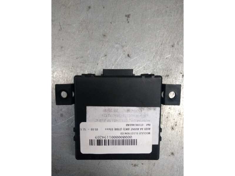 Recambio de modulo electronico para audi a4 avant (8k5) (2008) básico referencia OEM IAM 8T0907468AB 8T0907468H 403221