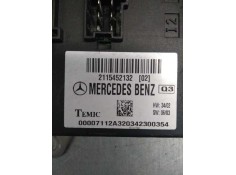 Recambio de modulo electronico para mercedes clase e (w211) berlina e 270 cdi (211.016) referencia OEM IAM 2115452132   2