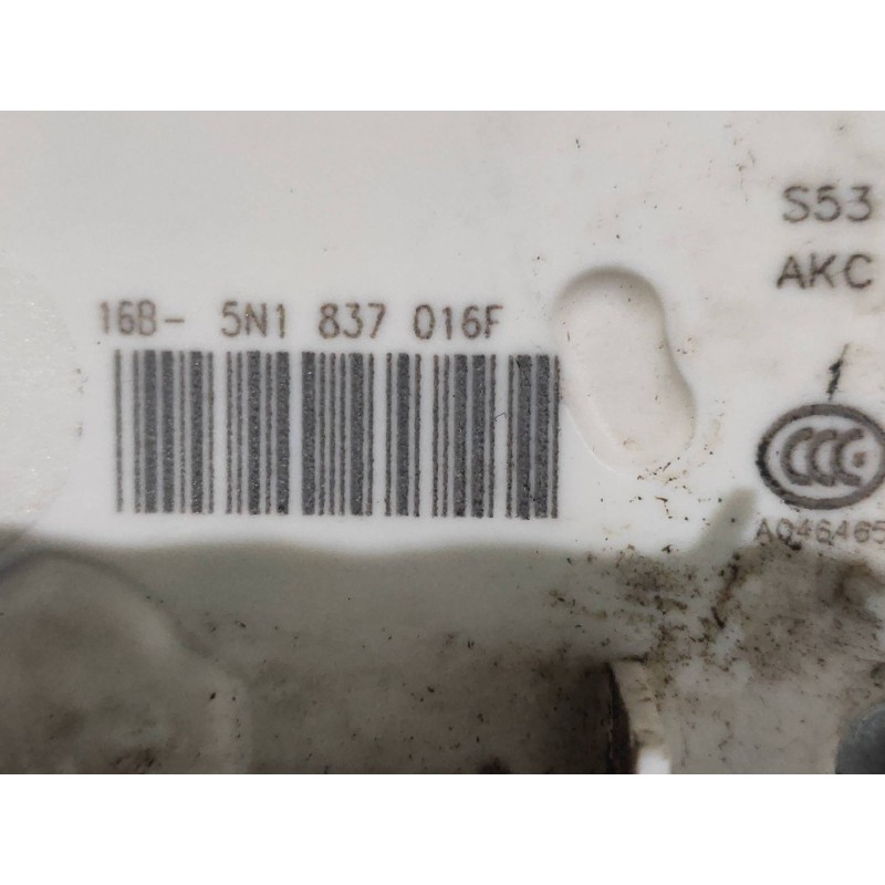 Recambio de motor cierre centralizado delantero derecho para seat ibiza st (6j8) style referencia OEM IAM 5N1837016F 16B5N183701