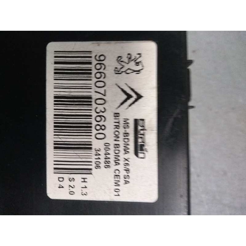 Recambio de centralita asientos para citroen c6 2.7 v6 hdi fap cat (uhz / dt17ted4) referencia OEM IAM 9660703680  