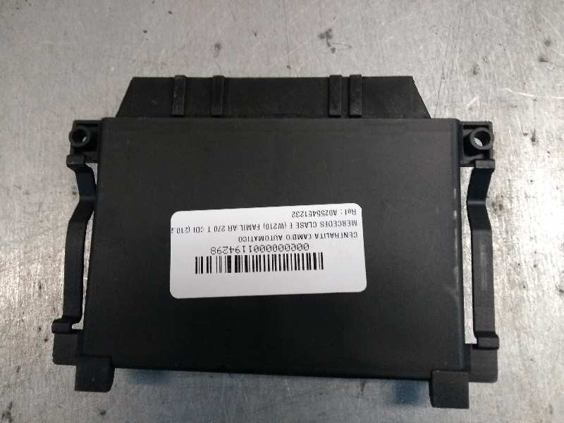 Recambio de centralita cambio automatico para mercedes clase e (w210) familiar 270 t cdi (210.216) referencia OEM IAM 5WK33852 A