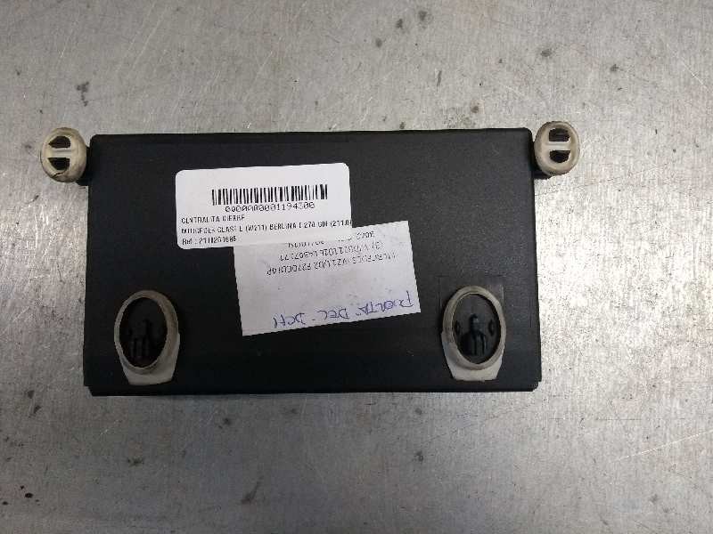 Recambio de centralita cierre para mercedes clase e (w211) berlina e 270 cdi (211.016) referencia OEM IAM 2118201685 DEL DCHA 35