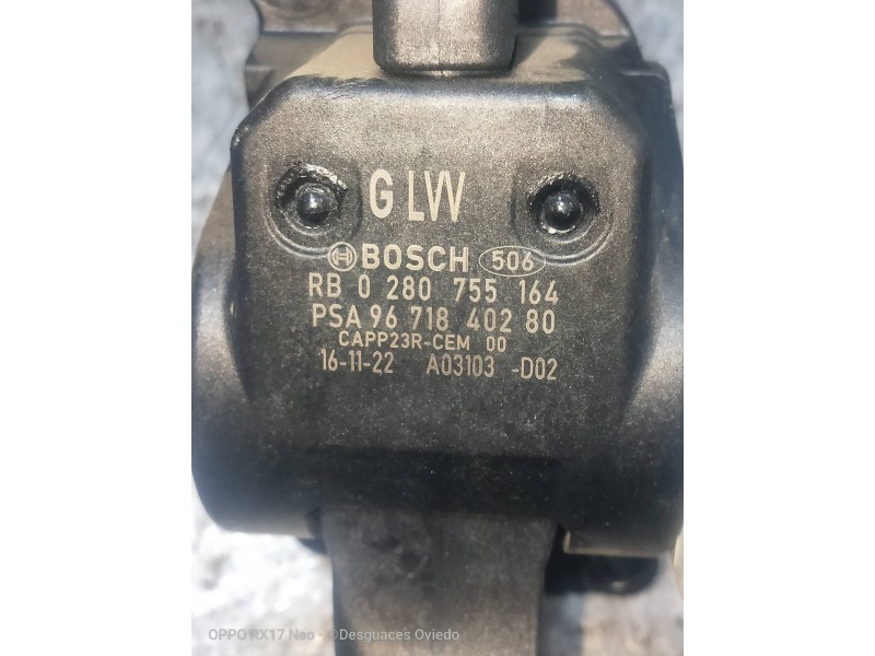 Recambio de potenciometro pedal para citroen c4 lim. live edition referencia OEM IAM 86ET166789292  