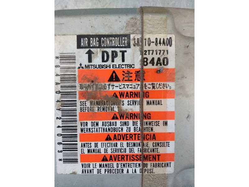 Recambio de centralita airbag para suzuki jimny sn (fj) techo metálico referencia OEM IAM 381084A00 2T711771 84A0 DPT