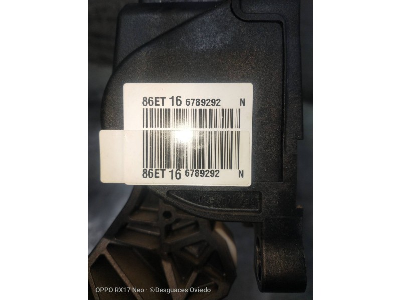 Recambio de potenciometro pedal para citroen c4 lim. live edition referencia OEM IAM 86ET166789292  