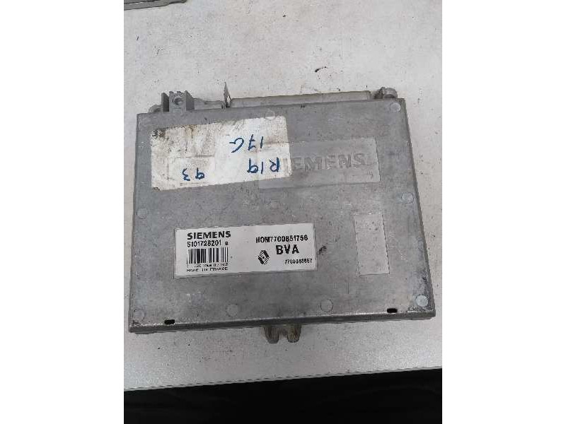Recambio de centralita motor uce para renault 19 (b/c/l53) referencia OEM IAM S101728201B HOM7700851756 7700863557