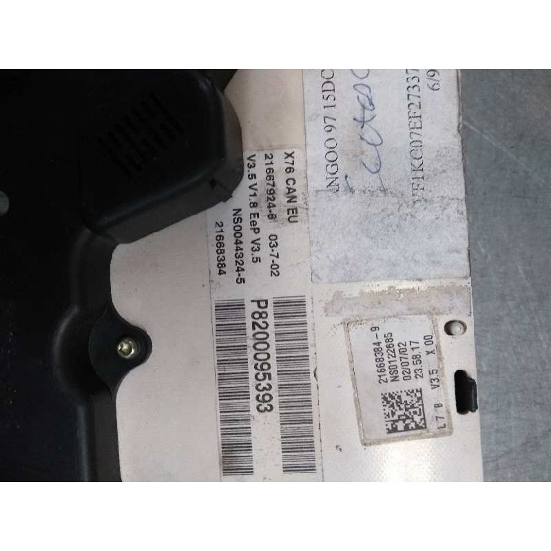 Recambio de cuadro instrumentos para renault kangoo (f/kc0) 1.5 dci diesel referencia OEM IAM P8200095393 NS00443245 