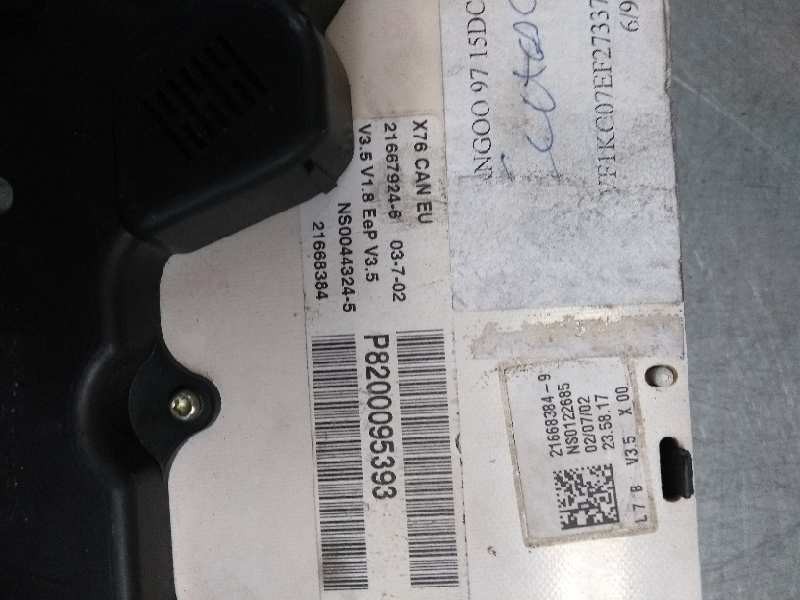 Recambio de cuadro instrumentos para renault kangoo (f/kc0) 1.5 dci diesel referencia OEM IAM P8200095393 NS00443245 