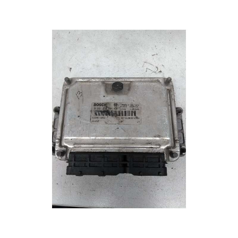 Recambio de centralita motor uce para renault clio ii fase i (b/cbo) 1.9 dti diesel referencia OEM IAM 0281010501 8200118521 HOM