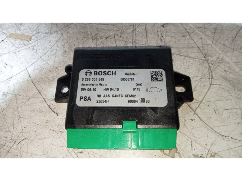 Recambio de modulo electronico para citroen c4 lim. live edition referencia OEM IAM 0263004545 9800410080 