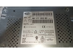 Recambio de sistema audio / radio cd para citroen c4 lim. live edition referencia OEM IAM 9817705380   2