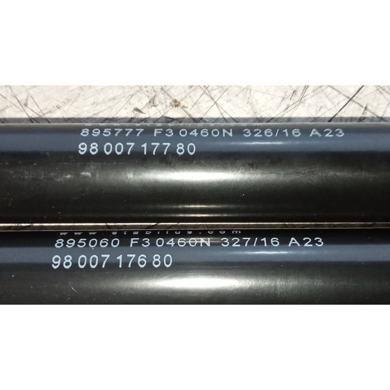 Recambio de amortiguadores maletero / porton para citroen c4 lim. live edition referencia OEM IAM 9800717680 9800717780 