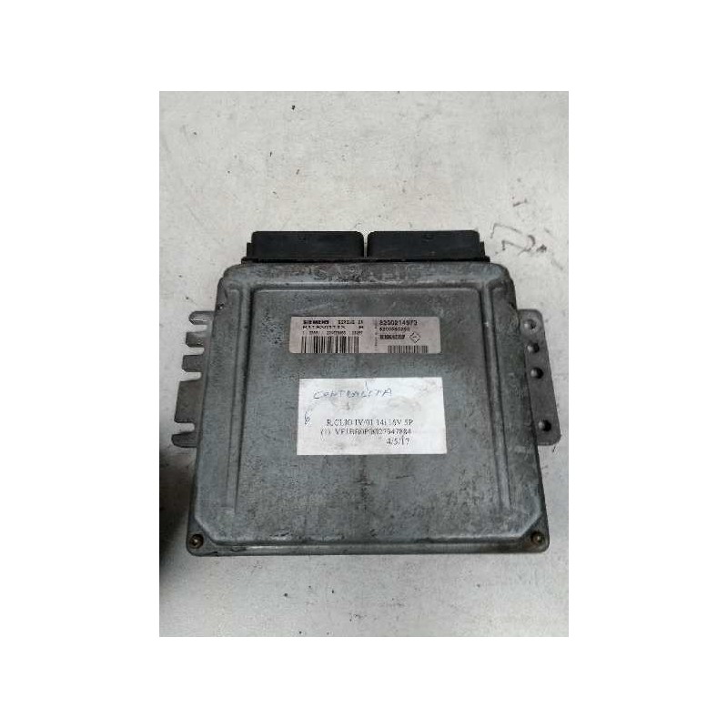 Recambio de centralita motor uce para renault clio ii fase ii (b/cb0) 1.4 16v referencia OEM IAM S118301113B 8200214973 82000802