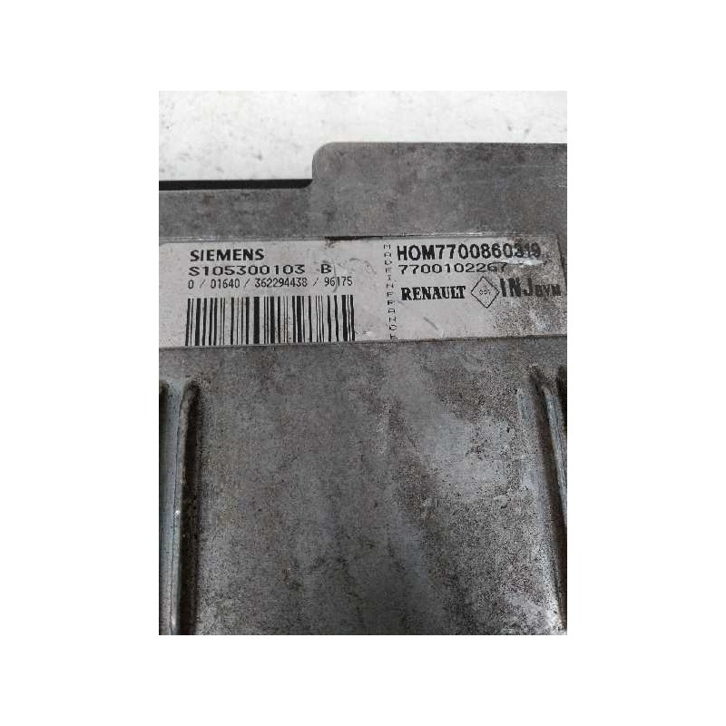 Recambio de centralita motor uce para renault megane i classic (la0) 1.6 referencia OEM IAM S105300103B HOM7700860319 7700102267