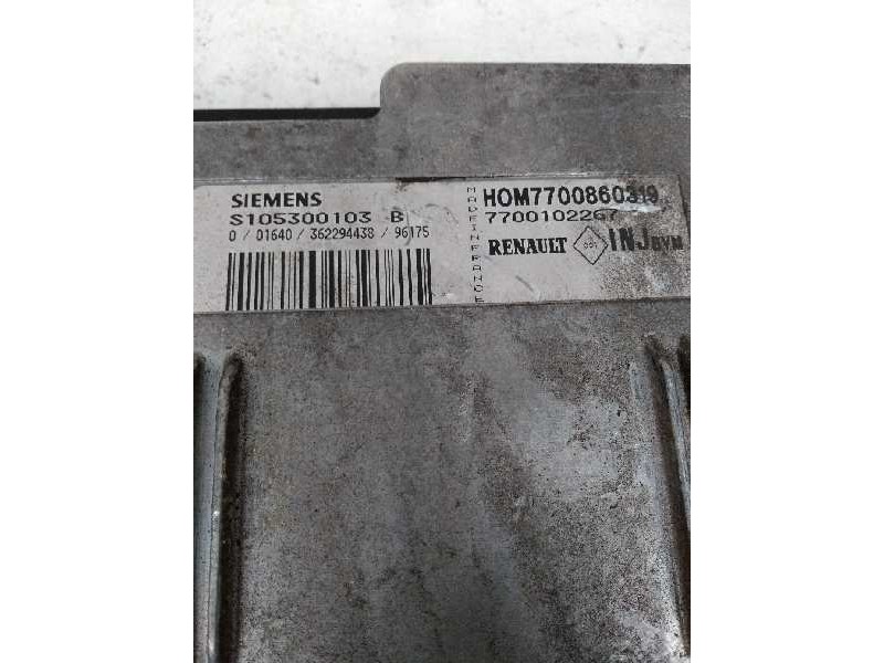 Recambio de centralita motor uce para renault megane i classic (la0) 1.6 referencia OEM IAM S105300103B HOM7700860319 7700102267