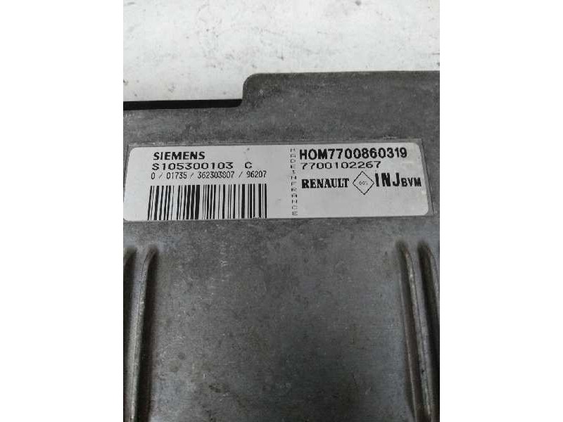 Recambio de centralita motor uce para renault megane i coach/coupe (da0) 1.6 referencia OEM IAM S105300103C HOM7700860319 770010