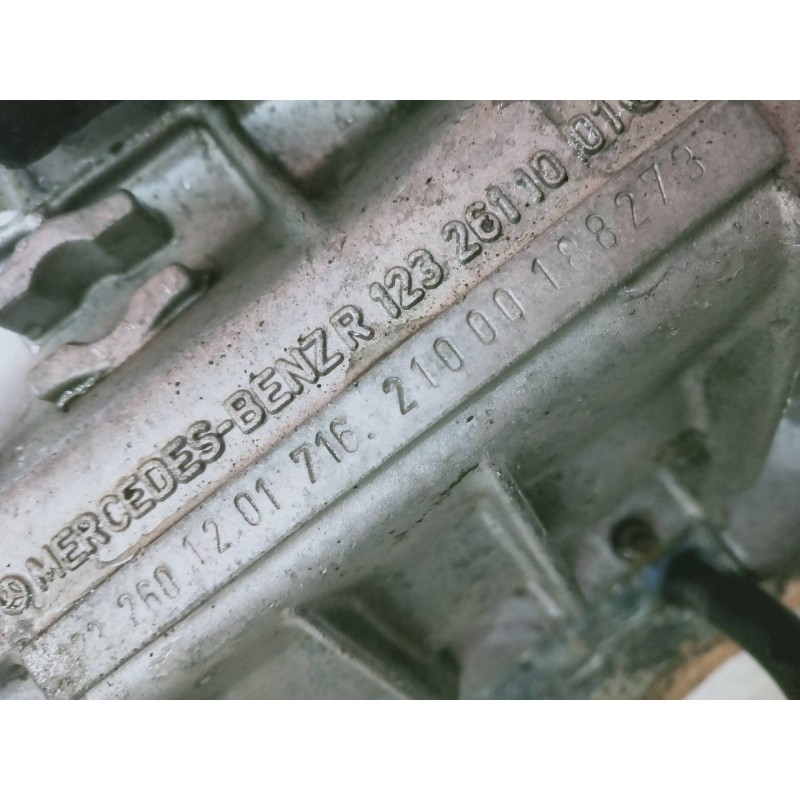 Recambio de caja cambios para mercedes clase e (w123) berlina+coupe d 240 referencia OEM IAM 1232601201 716210 00188273 4V