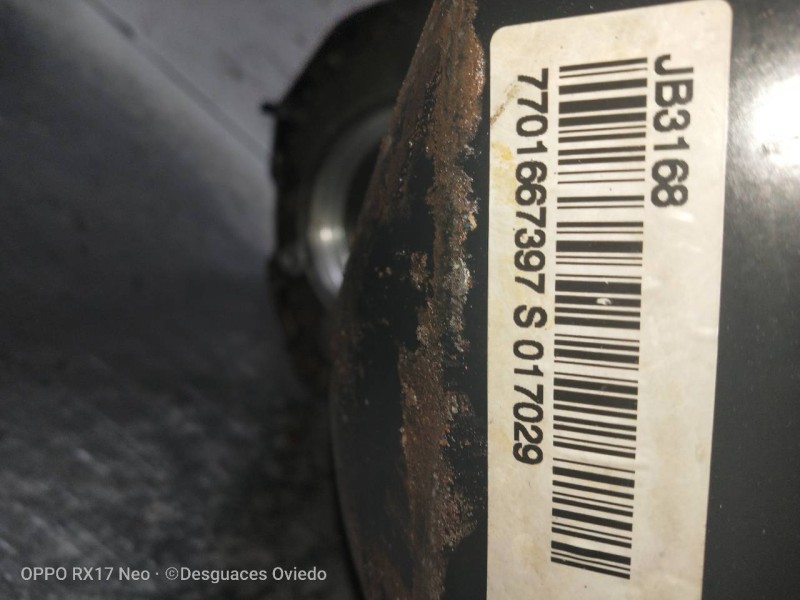 Recambio de caja cambios para renault kangoo (f/kc0) 1.4 referencia OEM IAM JB3168 7701667397 S017029