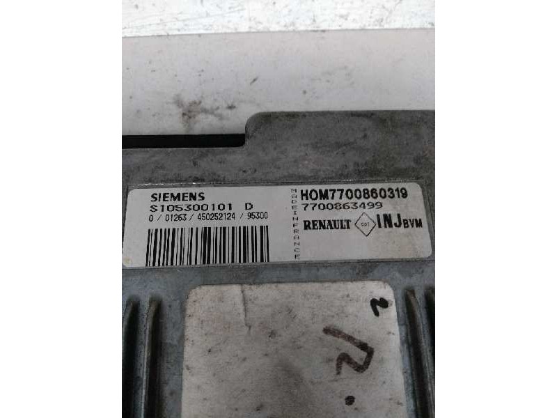 Recambio de centralita motor uce para renault megane i berlina hatchback (ba0) referencia OEM IAM S105300101D HOM7700860319 7700