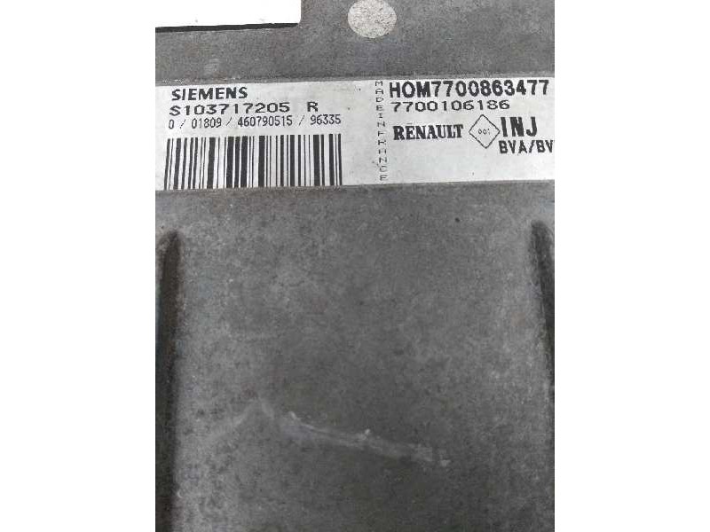 Recambio de centralita motor uce para renault laguna (b56) 2.0 referencia OEM IAM S103717205R HOM7700863477 7700106186