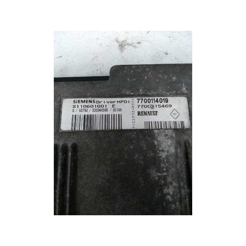 Recambio de centralita motor uce para renault megane i coach/coupe (da0) referencia OEM IAM S110601001E 7700114019 7700115469