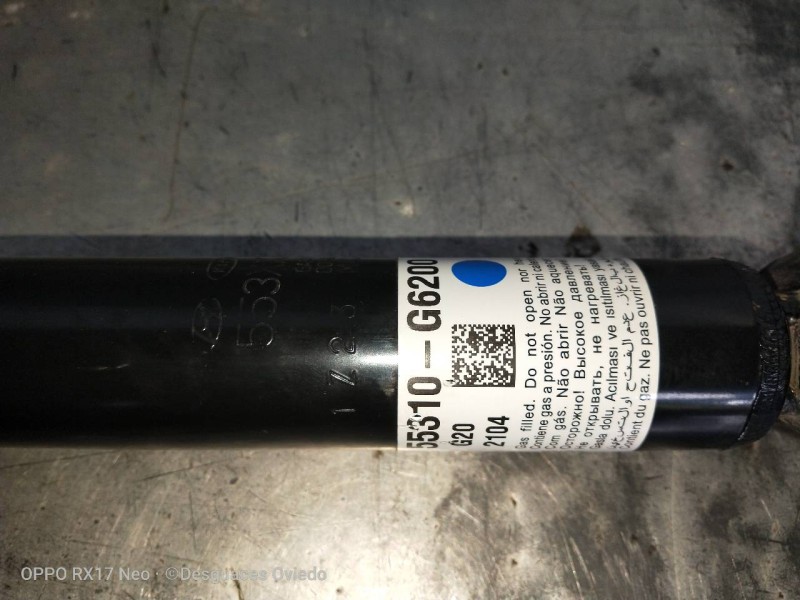 Recambio de amortiguador trasero izquierdo para kia picanto (ja) concept referencia OEM IAM 55310G6200  