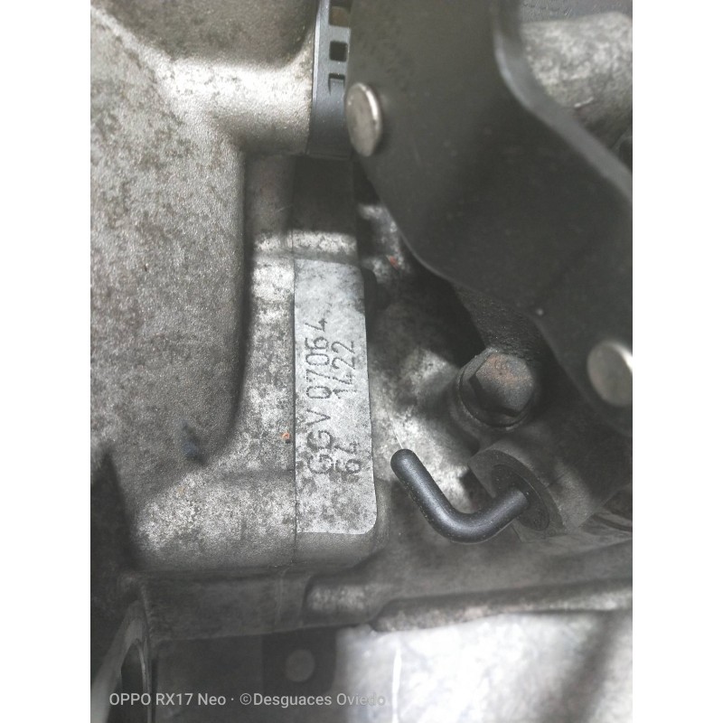 Recambio de caja cambios para skoda fabia (6y2/6y3) 1.4 tdi cat (amf) referencia OEM IAM GGV 07064 64 1422 