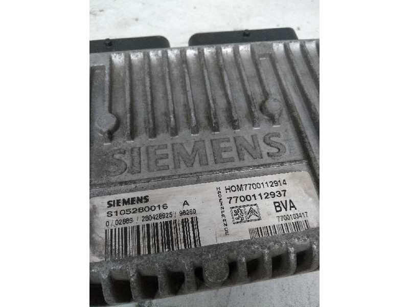 Recambio de centralita cambio automatico para renault megane i scenic (ja0) 2.0 cat referencia OEM IAM S105280016A HOM7700112914