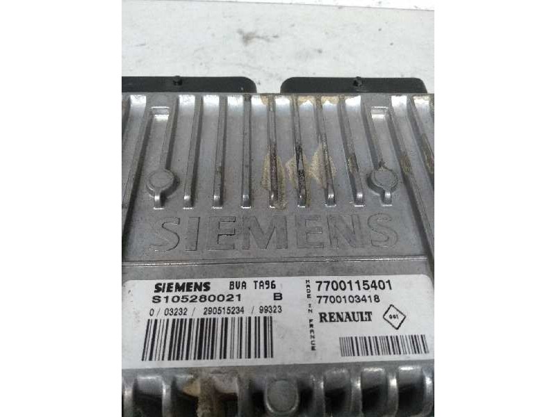 Recambio de centralita cambio automatico para renault clio ii fase i (b/cbo) referencia OEM IAM S105280021B 7700115401 770010341