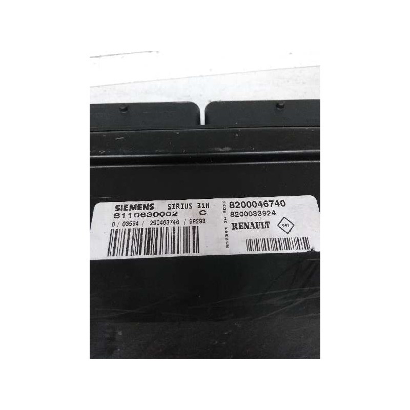 Recambio de centralita motor uce para renault megane i berlina hatchback (ba0) referencia OEM IAM S110630002C 8200046740 8200033