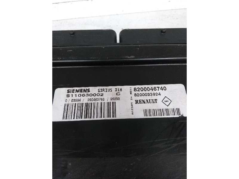 Recambio de centralita motor uce para renault megane i berlina hatchback (ba0) referencia OEM IAM S110630002C 8200046740 8200033