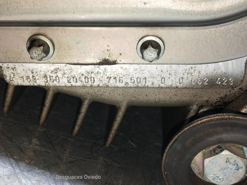 Recambio de caja cambios para mercedes clase a (w168) 1.6 cat referencia OEM IAM A1683602000 71660100 662423