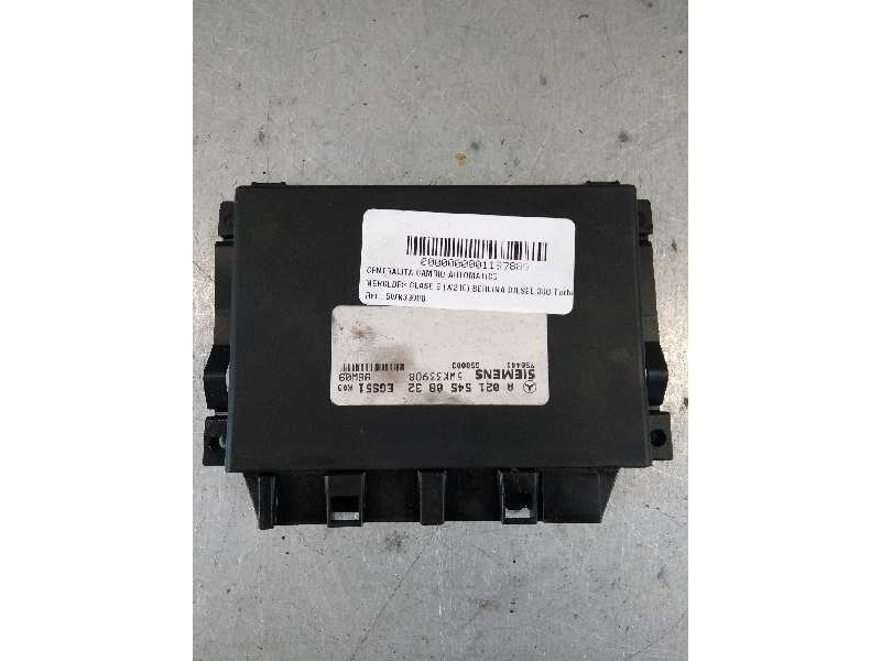 Recambio de centralita cambio automatico para mercedes clase e (w210) berlina diesel 300 turbodiesel (210.025) referencia OEM IA