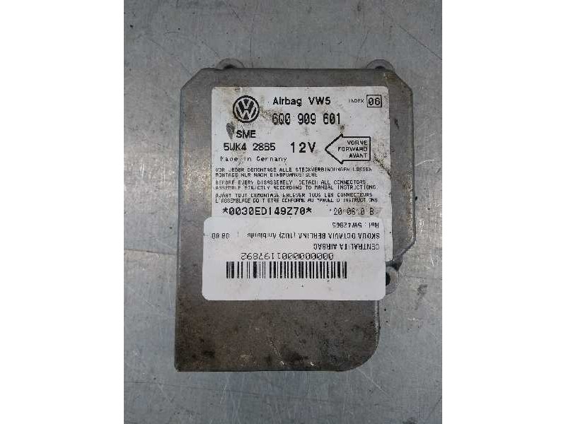 Recambio de centralita airbag para skoda octavia berlina (1u2) ambiente referencia OEM IAM 5W42865 6Q0909601 