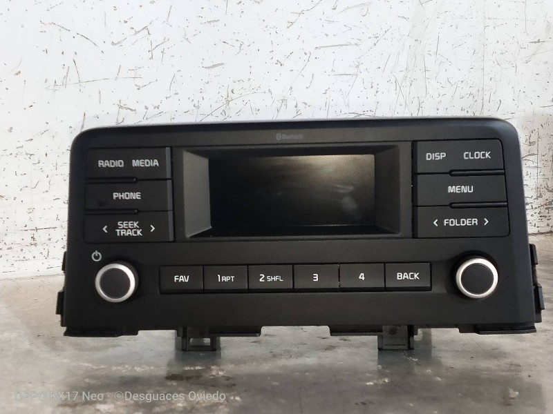 Recambio de sistema audio / radio cd para kia picanto (ja) concept referencia OEM IAM 96150G6830 ACB11G6EP 