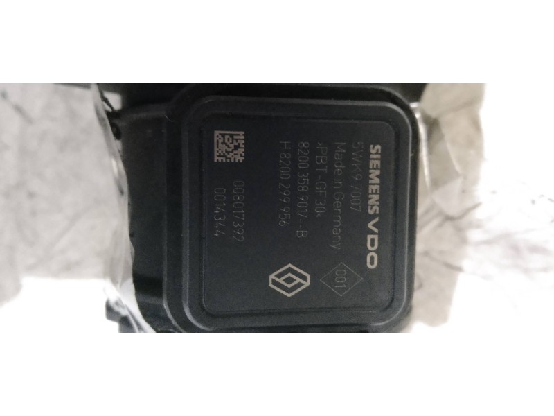 Recambio de caudalimetro para nissan note (e11e) 1.5 dci turbodiesel cat referencia OEM IAM 5WK97007 8200358901B H8200299956